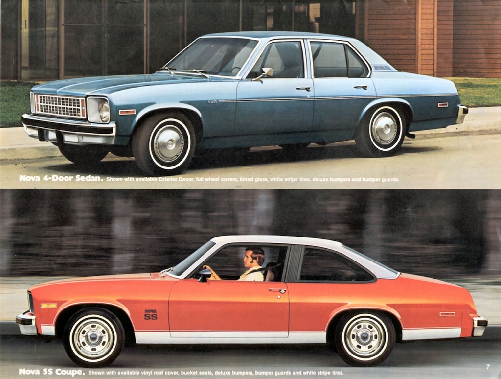 1975 Chevrolet Nova and Concours Brochure Page 3